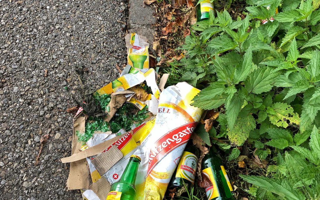Abfall, überall Abfall
